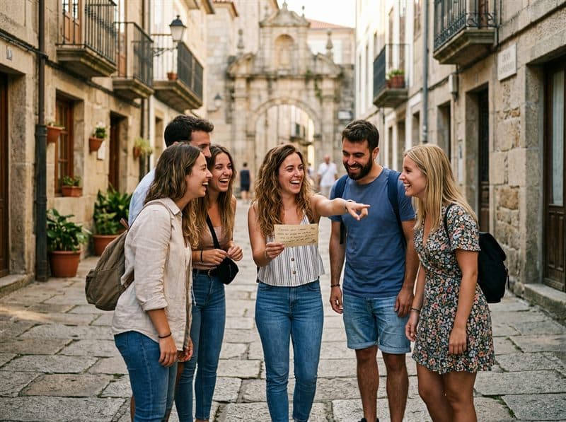 Gincana como actividad para despedidas de soltero en Sanxenxo