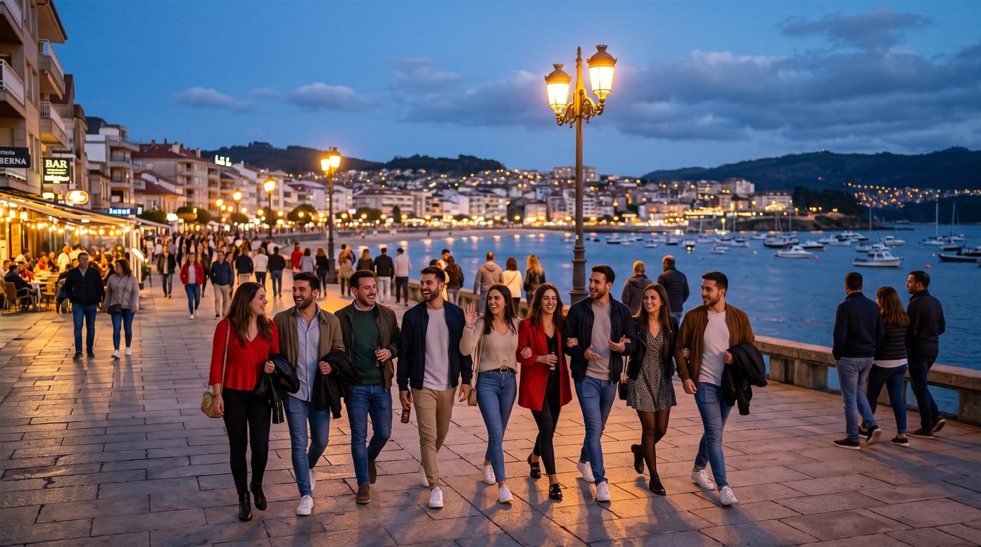 Equipo de Despedidas Sanxenxo dispuesto a organizar tu despedida