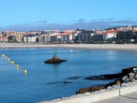 Los campings de las playas de Sanxenxo